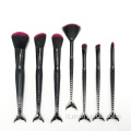 Set di pennelli cosmetici con sirena 7PC